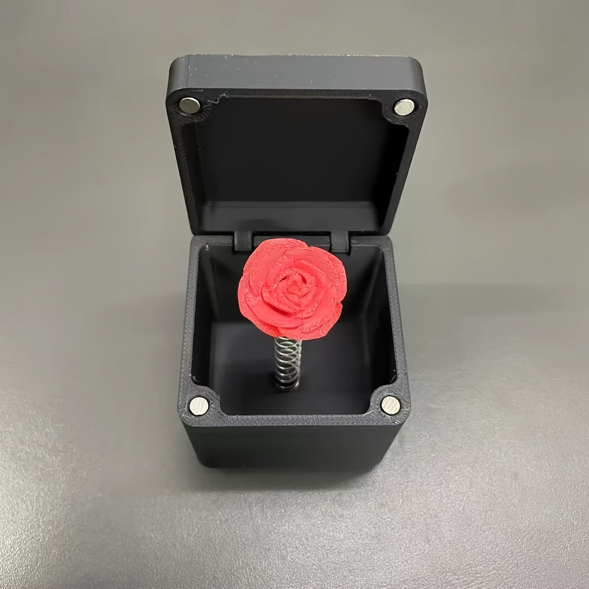 3D Printed Funny Finger Prank Box Unique Gag Gift for Adults