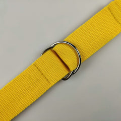 Double D Buckle Canvas Belt