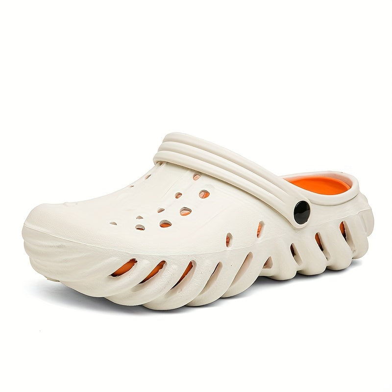Men's Breathable Outdoor Slip On Clog Sandals - Casual Walking Shoes