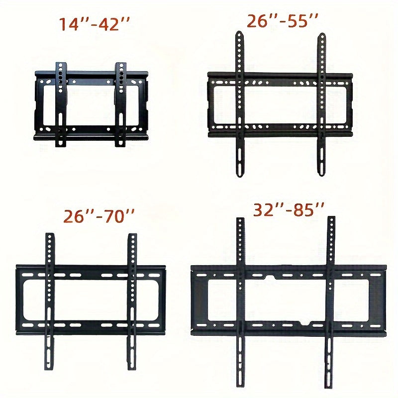 TV Wall Mount 14-85 Inch LED LCD Plasma Flat Screen TV Bracket VESA 600x50