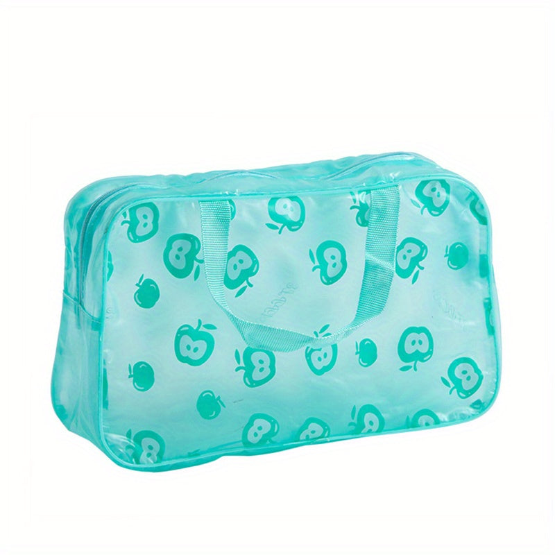 Clear Waterproof Makeup Pouch Toiletry Organizer & Travel Accessories