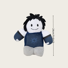 Anime Boy Plush Doll & Stuffed Animal Soft Fabric Body Poseable Arms
