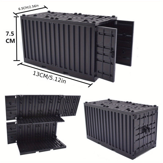 3 in 1 Military Container Building Blocks Educational Toys