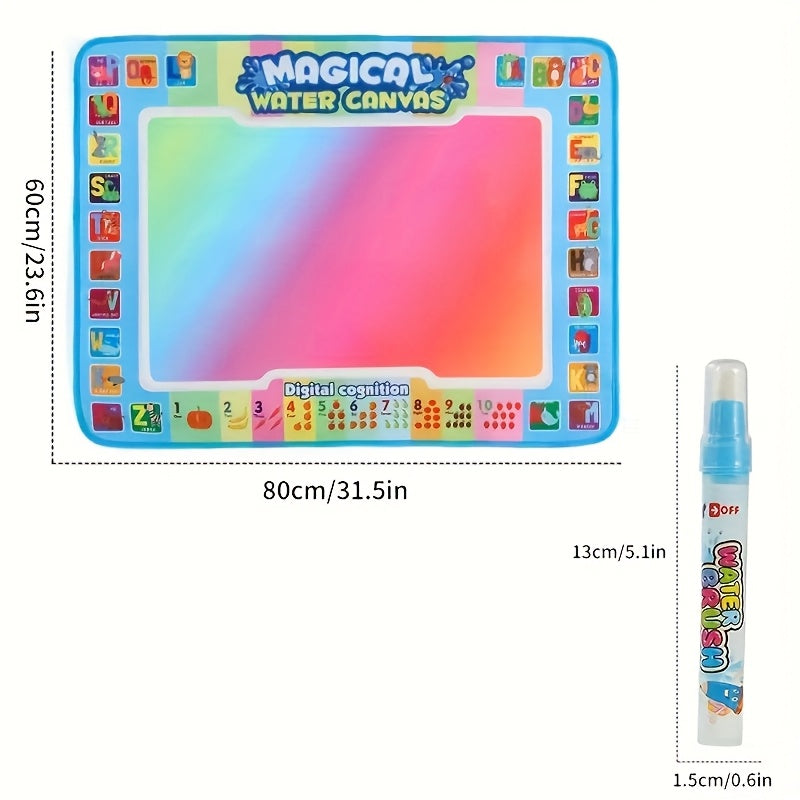Kids' Water Drawing Canvas with Cartoon Designs