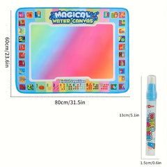 Kids' Water Drawing Canvas with Cartoon Designs