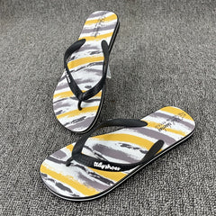 Men's Camo Slip On Flip Flops Outdoor Slippers
