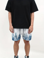 Men's Quick Dry Graphic Print Active Loose Shorts