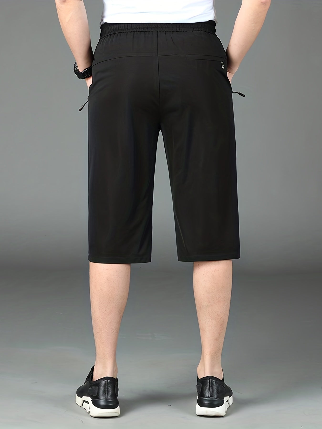 Men's Stretch Casual Shorts Quick Dry for Summer Fitness