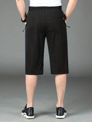Men's Stretch Casual Shorts Quick Dry for Summer Fitness