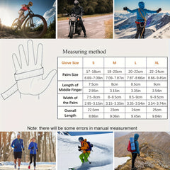 Winter Cycling Gloves Touch Screen Windproof Skiing Hiking Gloves