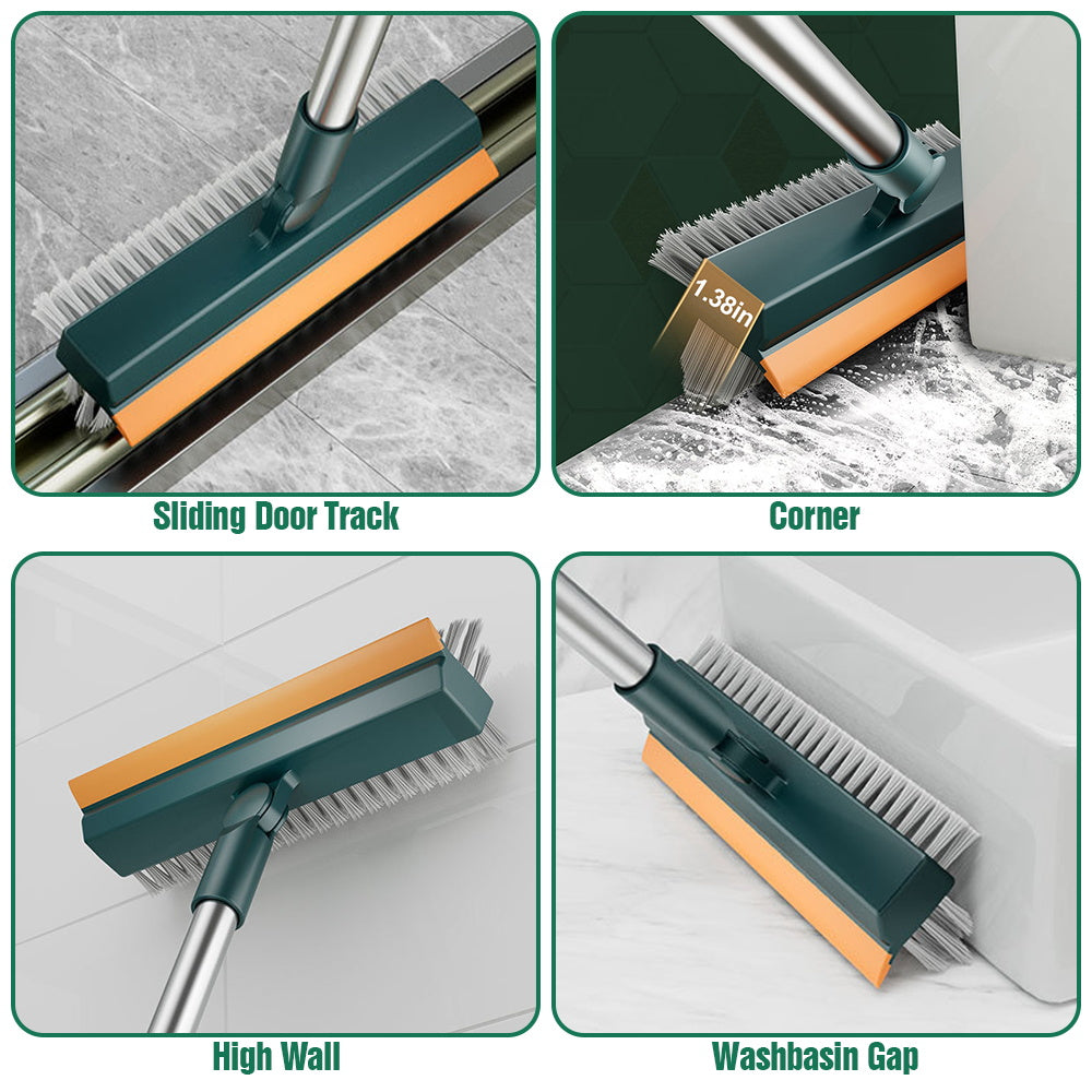 3-in-1 Floor Scrub Brush for Wall and Floors