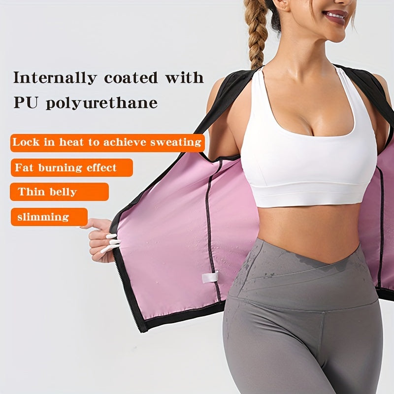 Women's Sports Sweat Vest Yoga Sauna Shapewear Corset Strap