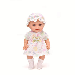 Lifelike 10in Beige Reborn Baby Doll with Clothes & Accessories
