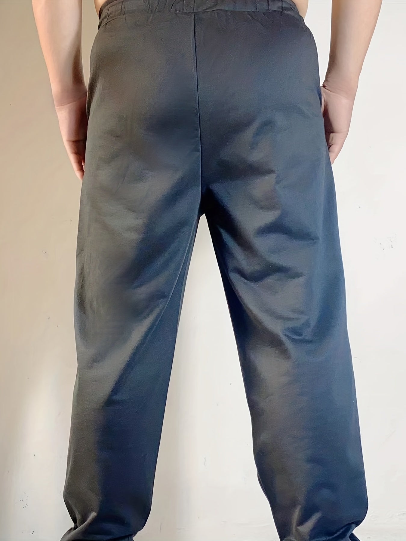 Men's Smiling Face Print Jogger Sweatpants