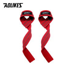 Aolikes 1 Pair Lifting Wrist Straps for Weightlifting Powerlifting