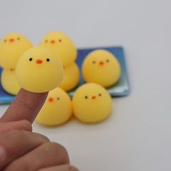 5pcs Fat Chicken Pinch Funny Toys Decompressing Relaxation