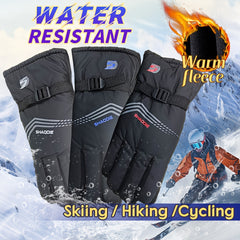 Winter Fleece Lined Warm Gloves Waterproof Touch Screen Gloves