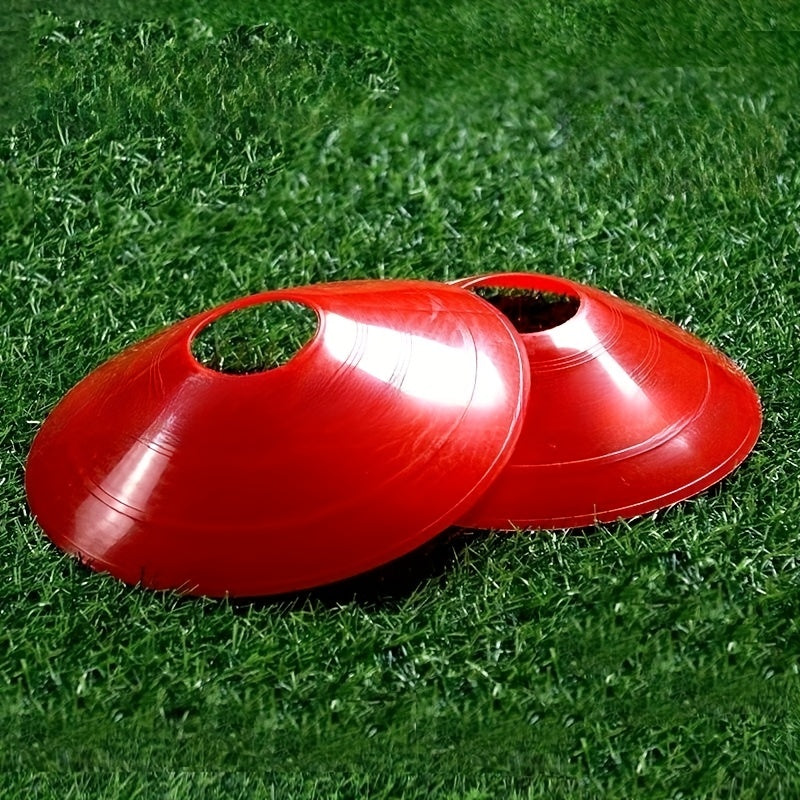 Colored Disc Cones Set Of 50 Agility Cones With Carry Bag And Holder