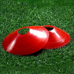 Colored Disc Cones Set Of 50 Agility Cones With Carry Bag And Holder