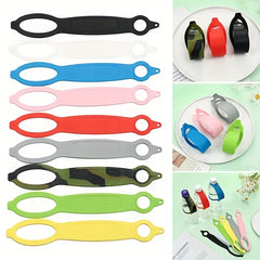 Silicone Water Bottle Handle Ring Cup Accessory Purple