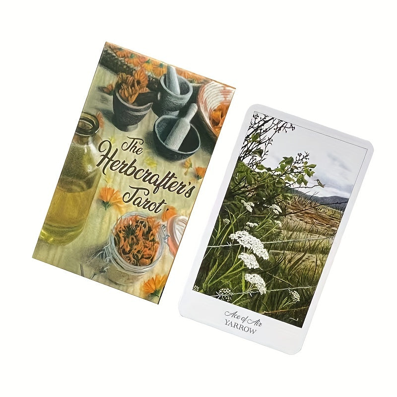 Herbcrafters Tarot Card Board Game Family Friends Gathering Funny Card Game