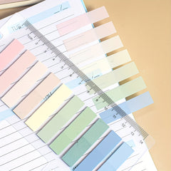 200 Sheets PET Sticky Notes Index Stickers Note Stickers Label Paper