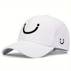 Men's Smile Face Baseball Cap Adjustable Sun Hat