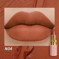 Matte Lipstick Waterproof Long Lasting Anti-Smudge Velvet Lipstick