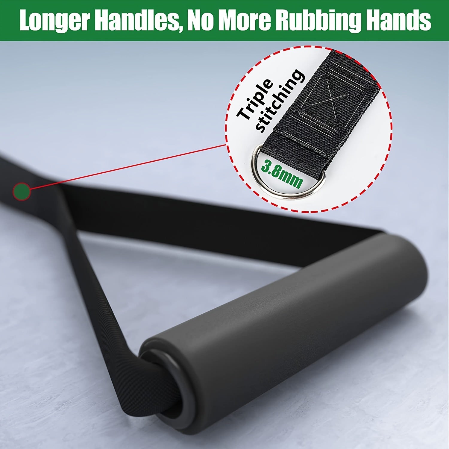 PACEARTH Resistance Bands Set With Handles Door Anchor & Ankle Straps