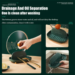 Spoon Rest for Stove Top Cooking and Countertop Utensils