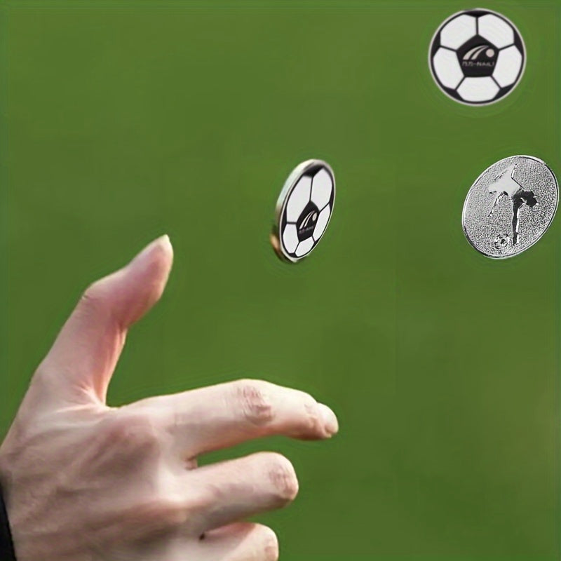 Football Soccer Referee Toss Coin - Portable for Training & Competition
