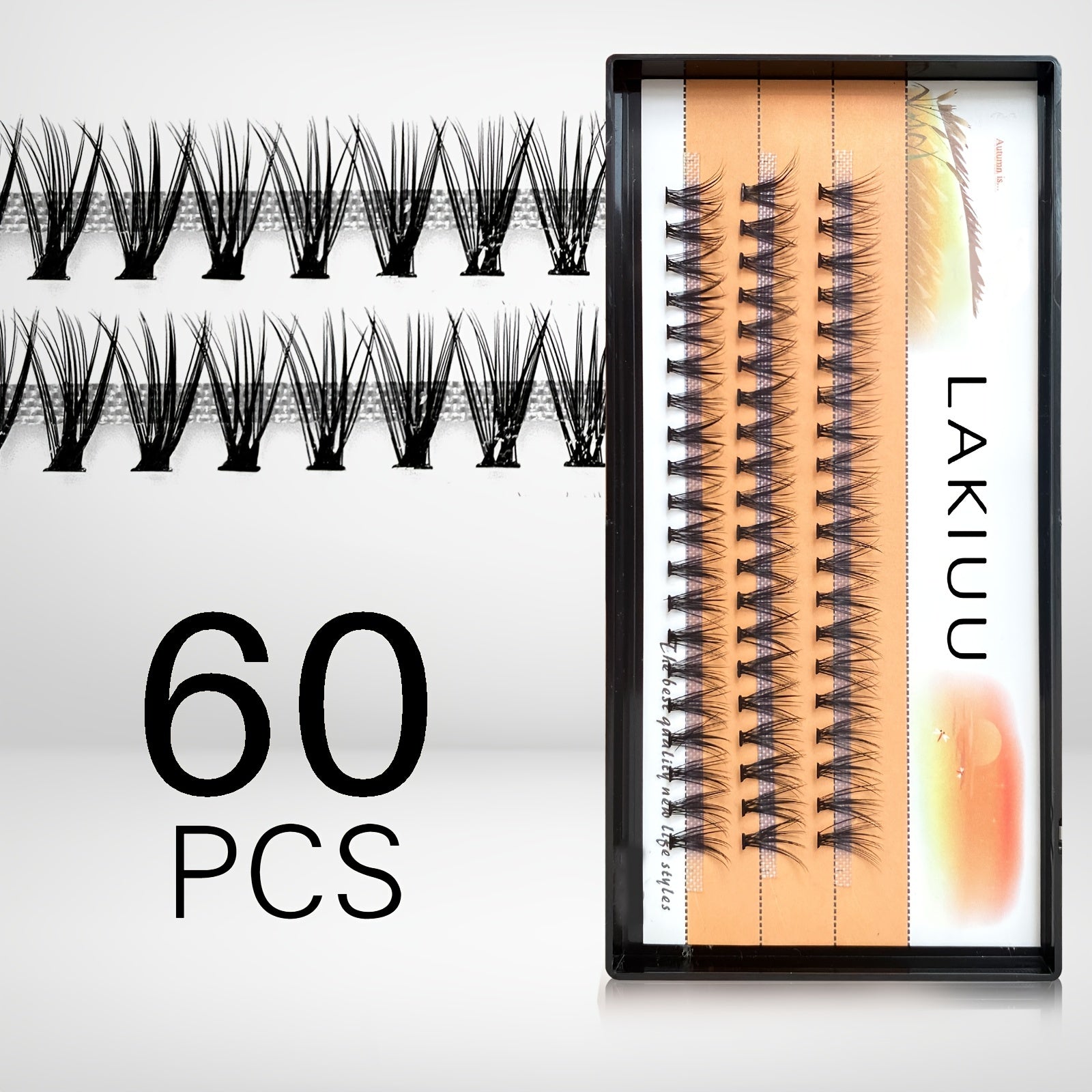 20D Individual Cluster Eyelashes False Eyelashes