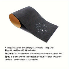 Skateboard Sandpaper Waterproof Thickened 6pcs