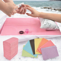 50pcs Disposable Tattoo Nail Tables Mats Beauty Cleaning Mat