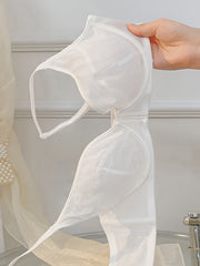 Push-Up Bra Unlined Solid Comfy & Breathable Women's Lingerie