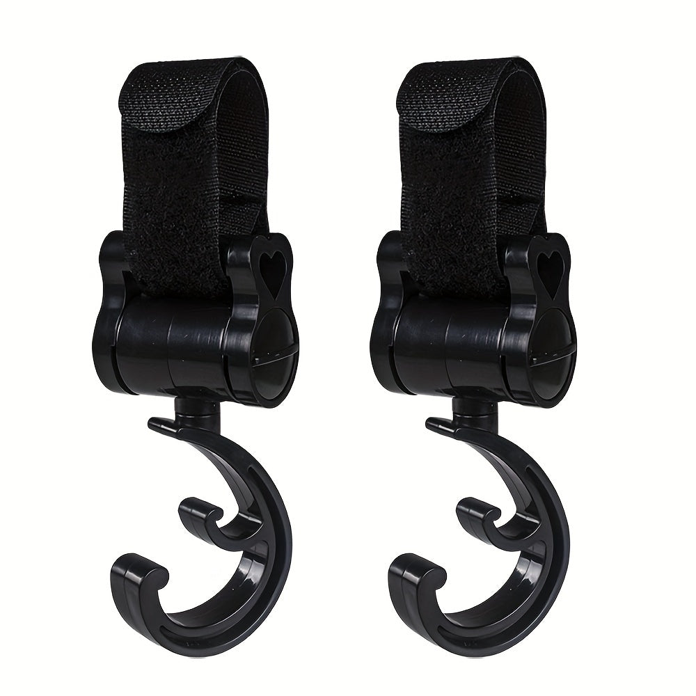 Baby Car Hook Universal High Adjustable Magic Buckle 360 Degree Rotating Hook