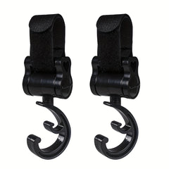 Baby Car Hook Universal High Adjustable Magic Buckle 360 Degree Rotating Hook