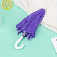 Colorful Umbrellas Doll Rain Gear 18in Doll Girls Accessories