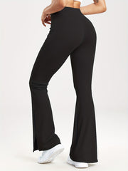 High Waist Flare Leg Pants for Women