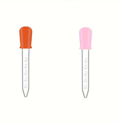 Silicone 5 ML Clear Liquid Medicine Eye Dropper for Candy Mold