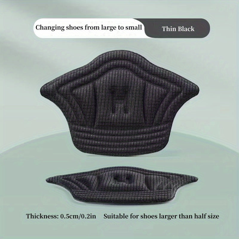 Adjustable Heel Pads for Sport Shoes - Antiwear Insoles for Big Shoes