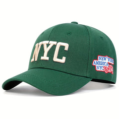 Letter Embroidered Baseball Cap Outdoor Sun Hat