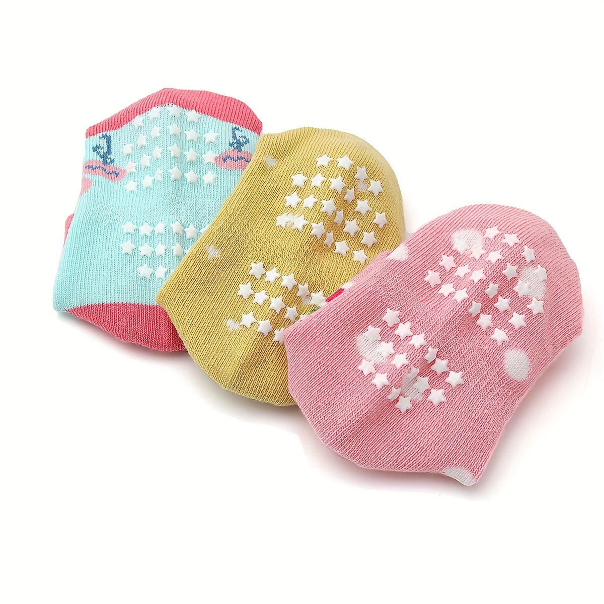 12 Pairs Pack No Show Socks for Toddlers