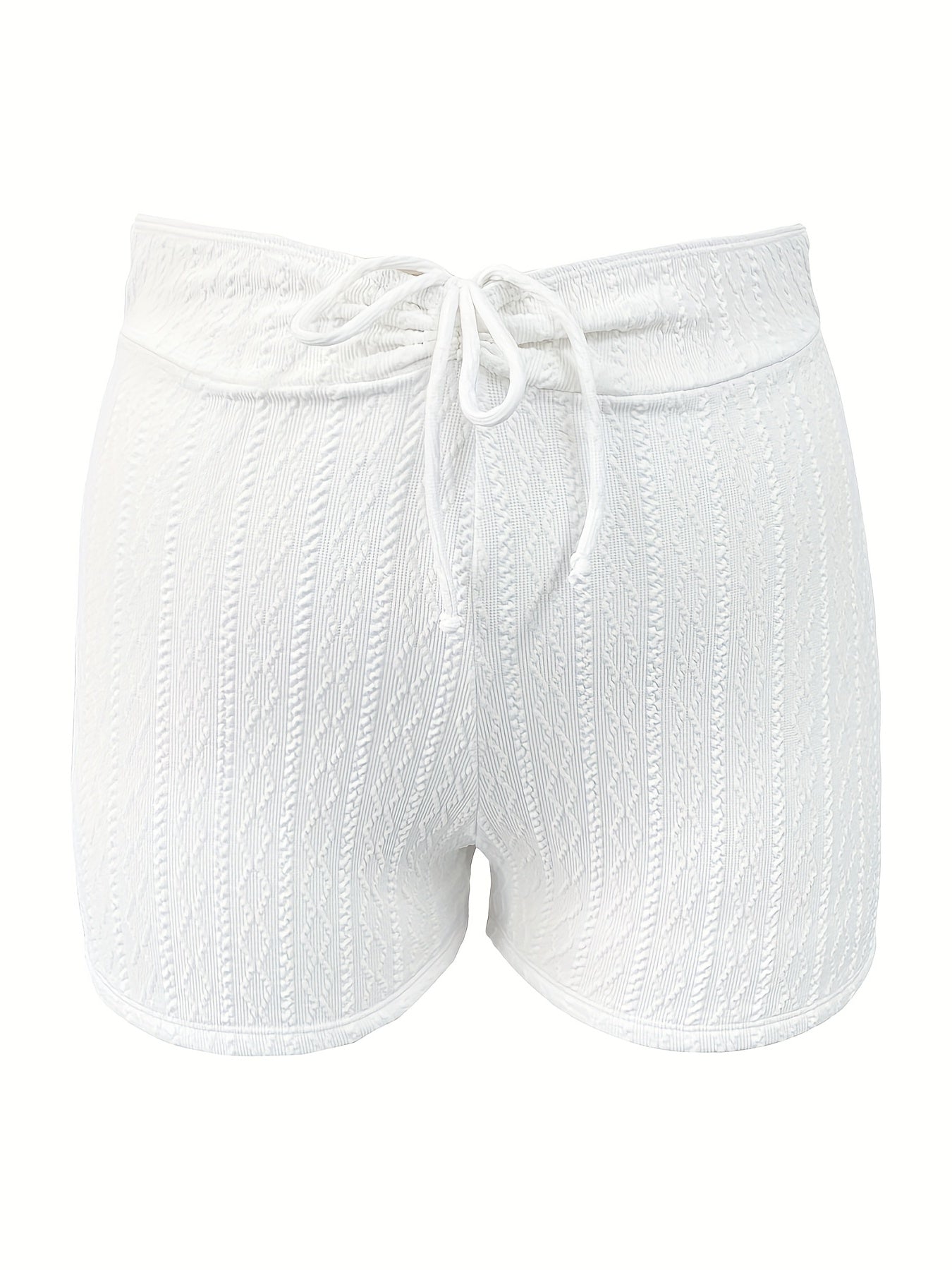 Lace High Waisted Bikini Shorts