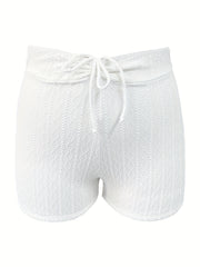 Lace High Waisted Bikini Shorts