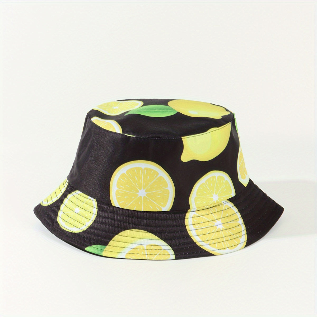 Hip Hop Cartoon Print Bucket Hat Casual Sun Hat Unisex Basin Hat
