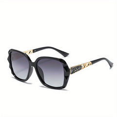 Cat Eye Sunglasses Gradient Lens Hollow Out Temple UV400