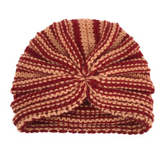 Children's Knitted Wool Hat with Ear Protection for Newborns