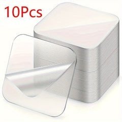 20pcs Reusable Double Sided Adhesive Tape Nano Transparent Wall Stickers