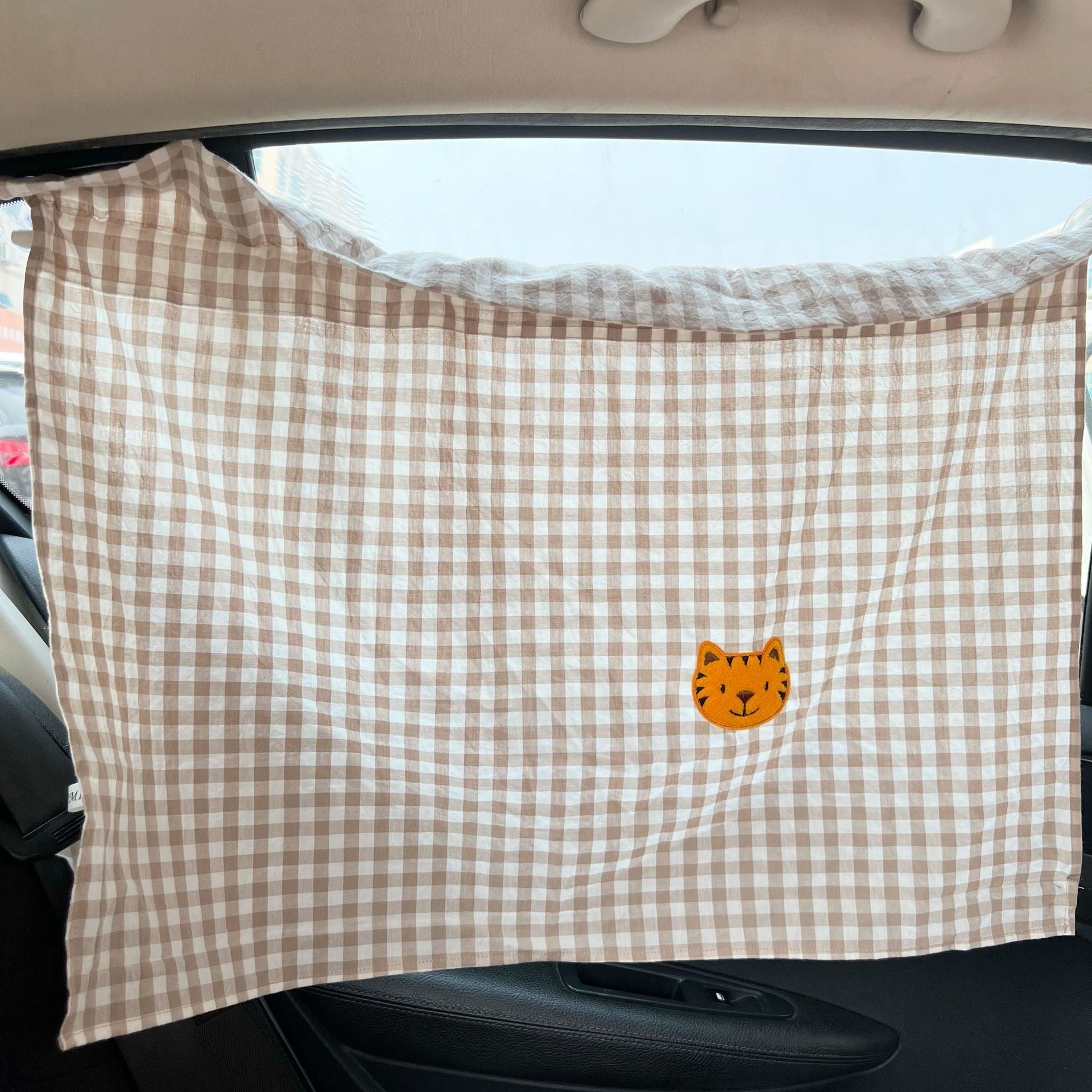 Car Curtain Bear Thermal Insulator Sunblock Curtain